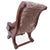 Hair-On Cowhide Handcrafted Reclaimed Wood Chair