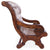 Hair-On Cowhide Handcrafted Reclaimed Wood Chair