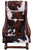 Hair-On Cowhide Handcrafted Reclaimed Wood Chair