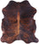 Brindle Natural Cowhide Rug - Large 6'10"H x 6'1"W