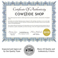 Thumbnail for Light Brindle Natural Cowhide Rug - XX-Large 8' 7