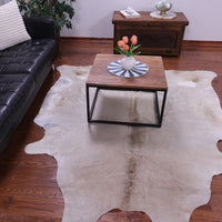 Thumbnail for Champagne Natural Cowhide Rug