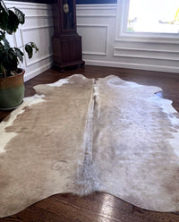 Thumbnail for Champagne Natural Cowhide Rug
