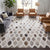 SUPER SALE Grey & White Patchwork Natural Cowhide Area Rug - 10' 0" x 14' 0"