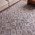 SUPER SALE Grey & White Patchwork Natural Cowhide Area Rug - 6' 0" x 9' 0"