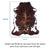 Gold Metallic Natural Cowhide Rug - XX-Large 8' 2"H x 6' 8"W