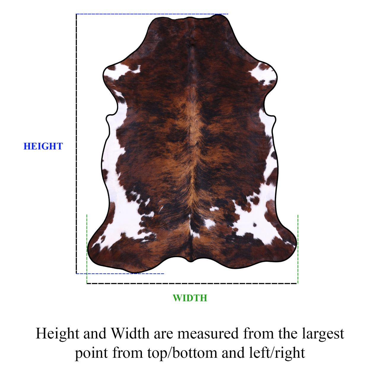 Gold Metallic Natural Cowhide Rug - XX-Large 8' 2"H x 6' 8"W
