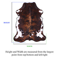 Thumbnail for Blue Metallic Natural Cowhide Rug - XX-Large 8' 0