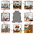Brown & White Natural Cowhide Rug