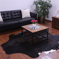 Thumbnail for Dark Brindle Natural Cowhide Rug
