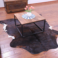 Thumbnail for Dark Brindle Natural Cowhide Rug