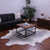 Grey & White Natural Cowhide Rug