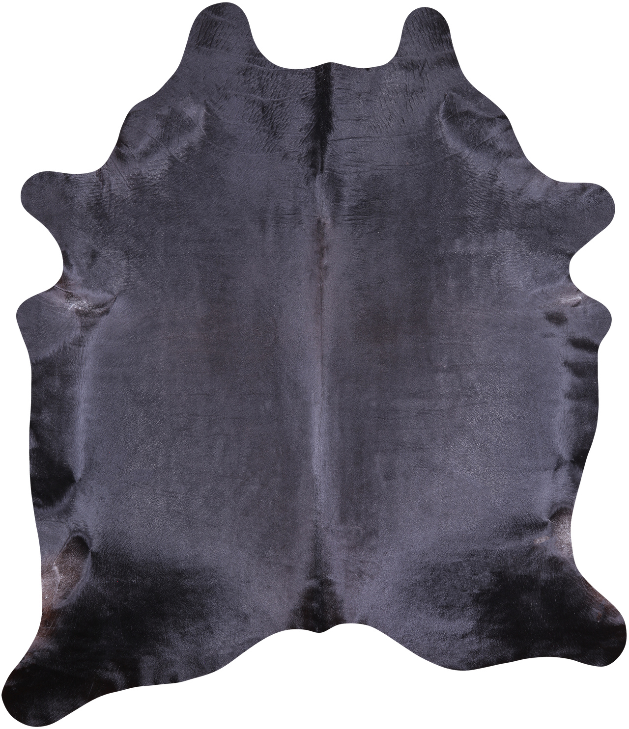 SUPER SALE Black Natural Cowhide Rug - XX-Large 8' 2"H x 7' 0"W