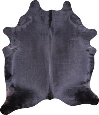 Thumbnail for SUPER SALE Black Natural Cowhide Rug - XX-Large 8' 2