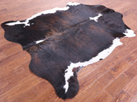 Thumbnail for Tricolor Natural Cowhide Rug - XLarge 7'0