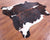 Tricolor Natural Cowhide Rug - XLarge 7'2"H x 6'6"W