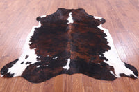 Thumbnail for Tricolor Natural Cowhide Rug - XLarge 7'2