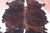 Tricolor Natural Cowhide Rug - XLarge 7'2"H x 6'6"W