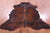 Brindle Brown Natural Cowhide Rug - XLarge 7'1"H x 6'2"W