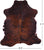 Brindle Brown Natural Cowhide Rug - XLarge 7'1"H x 6'2"W