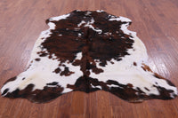 Thumbnail for Brown & White Natural Cowhide Rug - XLarge 7'0