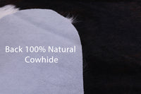 Thumbnail for Tricolor Natural Cowhide Rug - XLarge 7'1