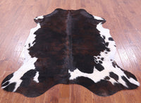 Thumbnail for Tricolor Natural Cowhide Rug - XLarge 7'1