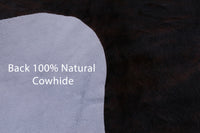 Thumbnail for Brindle Brown Natural Cowhide Rug - XLarge 7'1