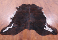 Thumbnail for Brindle Brown Natural Cowhide Rug - XLarge 7'1