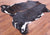 Tricolor Natural Cowhide Rug - XLarge 7'1"H x 6'6"W