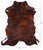 Brindle Natural Cowhide Rug - XLarge 7'4"H x 6'1"W