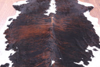 Thumbnail for Tricolor Natural Cowhide Rug - XLarge 7'6