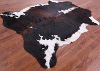 Thumbnail for Tricolor Natural Cowhide Rug - XLarge 7'6