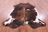 Thumbnail for Tricolor Natural Cowhide Rug - XLarge 7'5