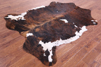 Thumbnail for Tricolor Natural Cowhide Rug - XLarge 7'5