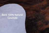 Thumbnail for Tricolor Natural Cowhide Rug - XLarge 7'5