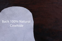 Thumbnail for Brindle Brown Natural Cowhide Rug - Large 6'9