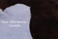 Thumbnail for Tricolor Natural Cowhide Rug - XLarge 7'0