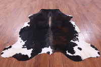 Thumbnail for Tricolor Natural Cowhide Rug - Large 6'8