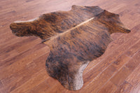 Thumbnail for Brindle Brown Natural Cowhide Rug - XLarge 7'1