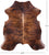 Brindle Brown Natural Cowhide Rug - XLarge 7'1"H x 6'3"W