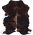 Tricolor Natural Cowhide Rug - Large 6'8"H x 6'1"W