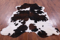 Thumbnail for Tricolor Natural Cowhide Rug - Large 6'11