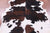 Tricolor Natural Cowhide Rug - Large 6'11"H x 5'10"W