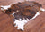 Tricolor Natural Cowhide Rug - Large 6'7"H x 5'9"W