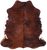 Brindle Natural Cowhide Rug - Large 6'7"H x 6'0"W