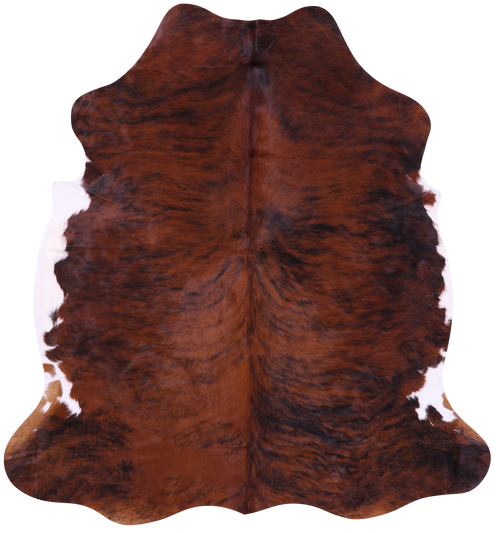 Brindle Natural Cowhide Rug - Large 6'7