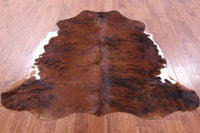 Thumbnail for Brown Natural Cowhide Rug - Large 6'7