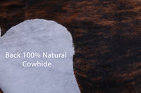 Thumbnail for Tricolor Natural Cowhide Rug - XLarge 7'1
