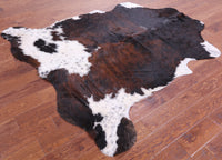 Thumbnail for Tricolor Natural Cowhide Rug - Large 6'7